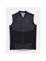 Pánská černá pánská běžecká vesta Primaloft eco 4F