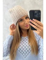 Dámská čepice Rebeka K345 beige
