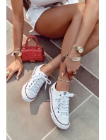 Dámské Klasické Nízké Tenisky Big Star DD274336 Bile