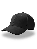 Atlantis Headwear Pilot 6 panelová kšiltovka z bavlněného twillu 33.0501 black