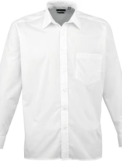 Premier PR 200 Popelínová košile s dlouhým rukávem 39.0200 white
