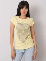 T košile EM TS ES 21 532.18 světle žlutá