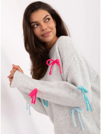 Jumper PM SW SC82.41 světle šedý Jumper PM SW SC82.41 světle šedý