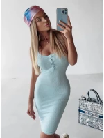 Dámské šaty 279133 blankytné - Ola Voga Dámské šaty 279133 blankytné - Ola Voga