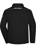Daiber JN 853 Pracovní zimní softshellová bunda - Color 02.0853 black/lime green Daiber JN 853 Pracovní zimní softshellová bunda - Color 02.0853 black/lime green