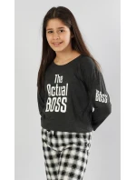 Dětské pyžamo dlouhé Actual boss Dětské pyžamo dlouhé Actual boss
