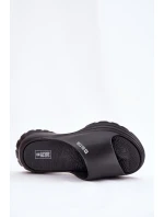 Dámské pěnové pantofle Big Star – černé