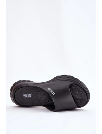Dámské pěnové pantofle Big Star – černé