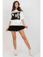 Dámská souprava 8433.66 černo-krémová - FPrice Dámská souprava 8433.66 černo-krémová - FPrice