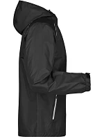 Daiber JN 1118 Pánská bunda do deště 02.1118 black/silver