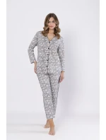 Leveza pyžamo 1609 Bronia dlouhé/r M-2XL bez zipu