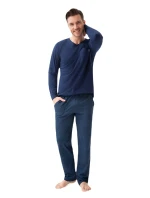 Pyžamo Luna 804 long/r 3XL Z24 pánské