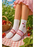 Tenké ponožky barevné 6-11 leté dívky 234.59n