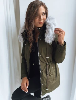 Dámská zimní bunda MOLLA zelená FashionStreet TY3658
