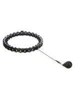 HULA HOP SET HHW12 ČERNÝ S VÝSTUPKY A ZÁVAŽÍMI HMS + OPASEK BR163 ČERNÝ PLUS SIZE HULA HOP SET HHW12 ČERNÝ S VÝSTUPKY A ZÁVAŽÍMI HMS + OPASEK BR163 ČERNÝ PLUS SIZE