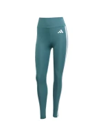 Dámské legíny adidas Optime Essentials 3-Stripes 7/8 green JY2152 dámské