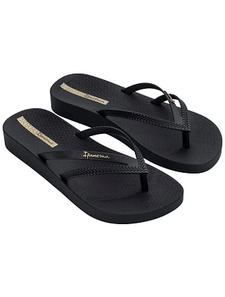 Ipanema dámské žabky Bossa Soft V pohodlné černé módní dámské