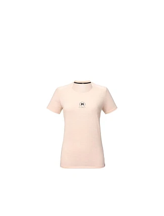 Dámské tričko MILLET Ubic Wool Ts Ss W, světle růžové