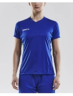 Craft Teamwear Squad Go Jersey Solid W Dámské sportovní tričko s výstřihem do V 82.5566 bright red Craft Teamwear Squad Go Jersey Solid W Dámské sportovní tričko s výstřihem do V 82.5566 bright red