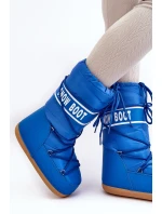 Dámské vysoké sněhule modré Venila