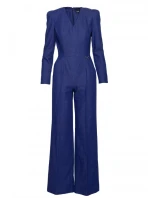 M883 Kombinéza džínového vzhledu - modrá