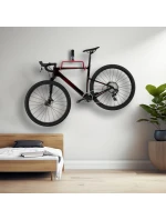 MACLEAN HORIZONTÁLNÍ NÁSTĚNNÝ DRŽÁK NA JÍZDNÍ KOLO, OCEL, MAX. ZATÍŽENÍ 30 KG MC-430