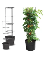 KVĚTINÁČ NA SÁZENÍ RAJČAT S ŽEBŘÍKEM O OBJEMU 12 L