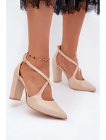 Lodičky na sloupku model 229738 Step in style Lodičky na sloupku model 229738 Step in style