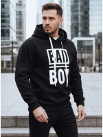 Pánská mikina s kapucí černá FashionStreet BX5925