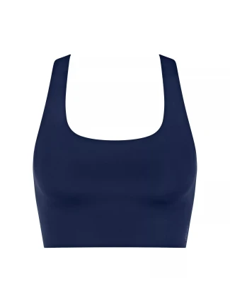 Dámský top ZERO Feel 2.0 Racer Top - BLUE - tm. modrý 2114 - SLOGGI