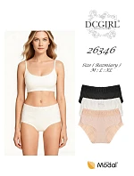 Kalhotky DC Girl 26346 A2, balení, velikosti M–XL Kalhotky DC Girl 26346 A2, balení, velikosti M–XL