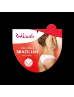 Dámské kalhotky brazilky BRAZILIAN MINISLIP - BELLINDA - bílá