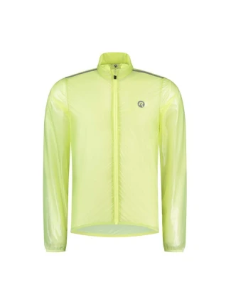 Bunda do deště Rogelli EMERGENCY fluor 3XL