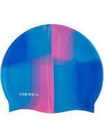Crowell Multi-Flame-09 Silikonová plavecká čepice