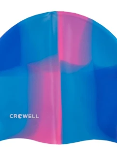 Crowell Multi-Flame-09 Silikonová plavecká čepice