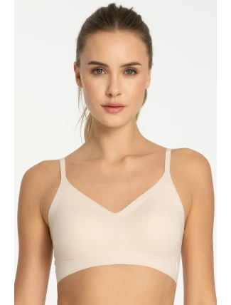 Julimex Simple Bra Top barva:béžová Julimex Simple Bra Top barva:béžová
