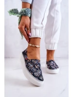 Dámské tenisky nazouvací Memory Foam Big Star JJ276012 Černá