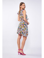 Monnari Šaty Mini šaty s květinami Vícebarevné