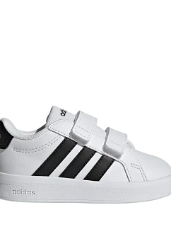 Adidas Grand Court 3.0 Dětská obuv bílá HP3534