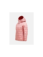 Dámská péřová bunda PEAK PERFORMANCE, model Helium Down Hood Jacket, růžová barva Dámská péřová bunda PEAK PERFORMANCE, model Helium Down Hood Jacket, růžová barva