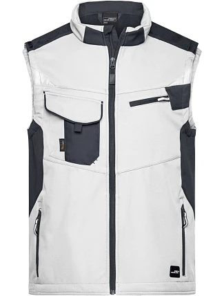 Daiber JN 845 Pracovní vesta - Strong 02.0845 white/carbon Daiber JN 845 Pracovní vesta - Strong 02.0845 white/carbon