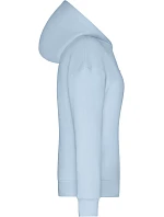 Daiber 8033 Dámská mikina s kapucí "Lounge" 02.8033 light blue