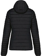 Kariban K 6111 Lehká dámská prošívaná bunda s kapucí 20.6111 black Kariban K 6111 Lehká dámská prošívaná bunda s kapucí 20.6111 black