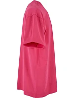 Build your Brand BY 102 Oversize tričko z těžké bavlny 56.0102 hibiscus pink