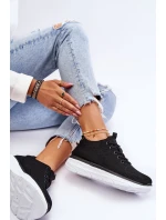 Dámská šněrovací sportovní obuv Černá Lavarone Dámská šněrovací sportovní obuv Černá Lavarone