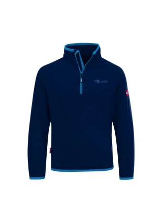 Trollkids Dětská mikina Nordland Half Zip Jr 707-110
