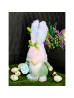 Modrý medvěd 27 cm jarní dekorace dětské