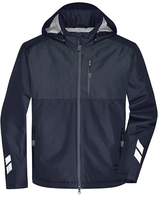 Daiber JN 1815 Pracovní hardshellová polstrovaná bunda 02.1815 navy/carbon Daiber JN 1815 Pracovní hardshellová polstrovaná bunda 02.1815 navy/carbon