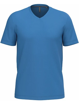 Kariban K 357 Pánské tričko s výstřihem do V 20.K357 light royal blue