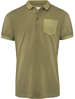 James Harvest Pinedale Polo Men Pánské piqué polo z těžké bavlny "Two-Tone" 62.5040 moss green James Harvest Pinedale Polo Men Pánské piqué polo z těžké bavlny "Two-Tone" 62.5040 moss green